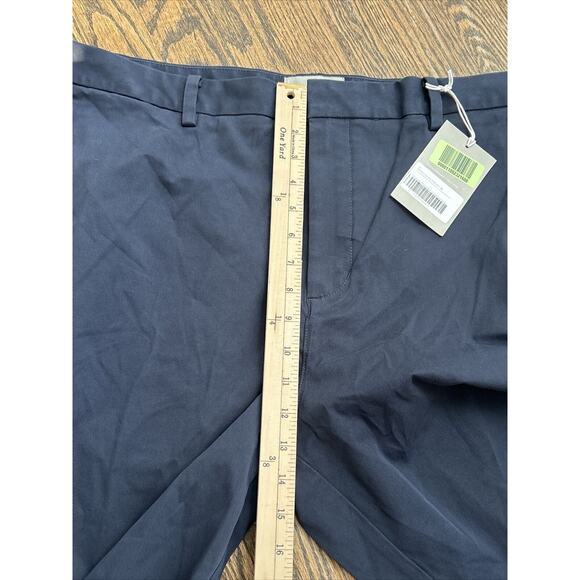 Everlane Mens Size 38 The Wide Leg Performance Chino Navy Blue NWT - Picture 5 of 9